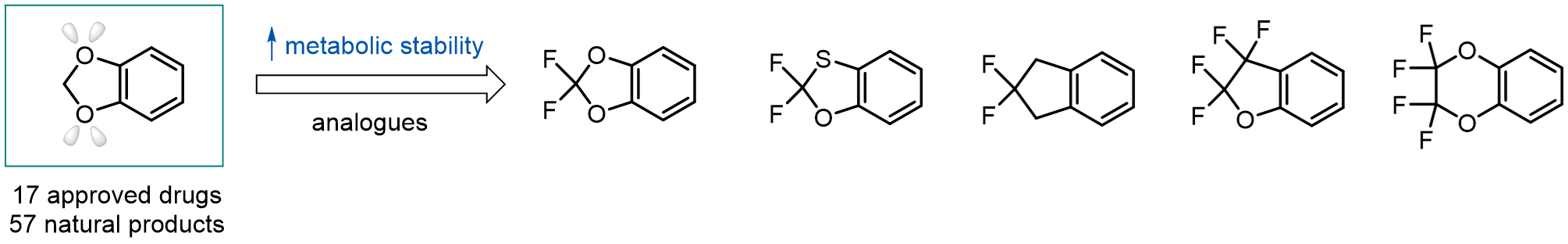 Concept: Fluorinated Benzodioxoles