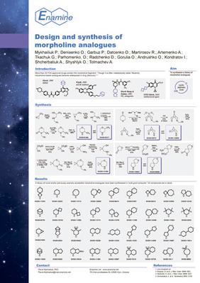 Design and synthesis of morpholine analogues