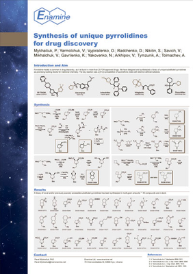 Synthesis of unique pyrrolidines for drug discovery